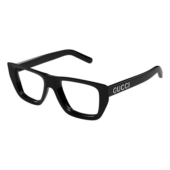 NWT GUCCI GG1724o 001 Black Black Eyeglasses - Picture 1 of 2